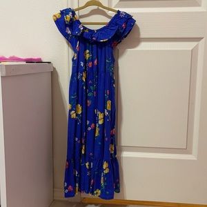 Girl’s long floral dress